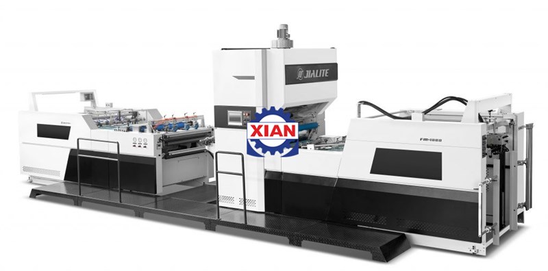 Máy Cán Màng Tự Động 2 Chức Năng (Dao Xích)