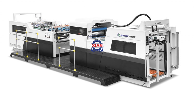 Máy Cán Màng Nhiệt Tự Động Tốc Độ 110m/Phút