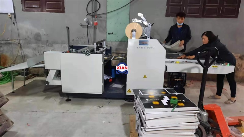 Máy Cán Màng Bopp Bán Tự Động