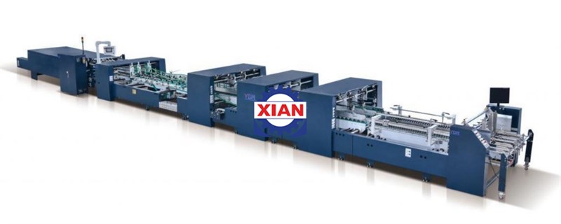 Máy Dán Hộp Móc Đáy Tốc Độ Cao ZX-1450/1650BTG