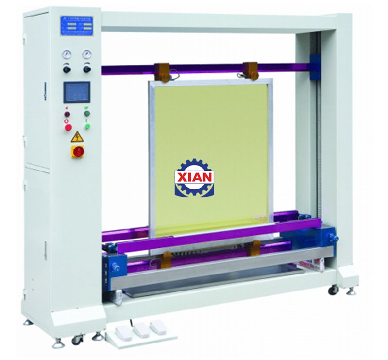 Máy Tráng Keo Trên Khung Lưới Tự Động