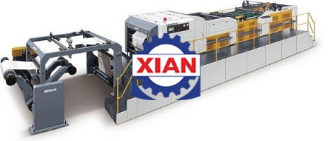 Máy Cắt Giấy Cuộn 2 Dao Quay HSC