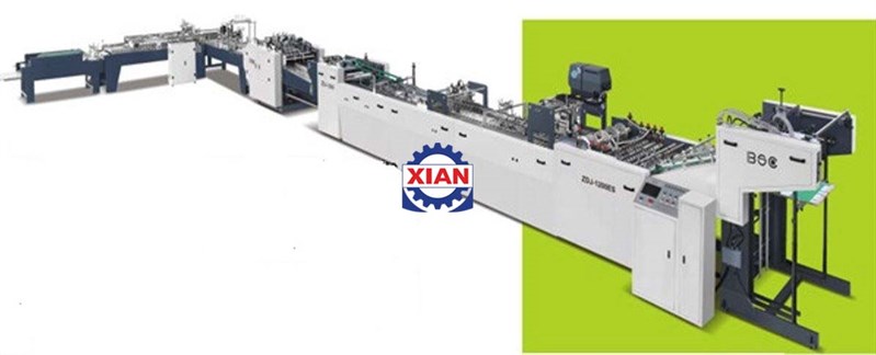 Máy Gấp Dán Túi Giấy Tự Động (Không Thả Lót Miệng)