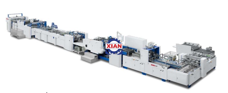 Máy Dán Túi Giấy Tự Động ZB-1200CT-430SF