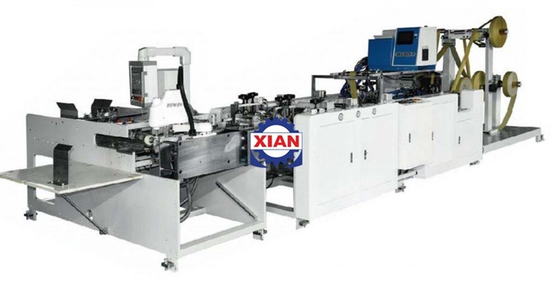 Máy Dán Quai Túi Giấy Tự Động (Quai Dẹt)