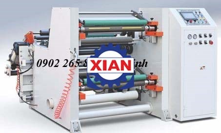 Máy Chia Cuộn Màng PET – Giấy