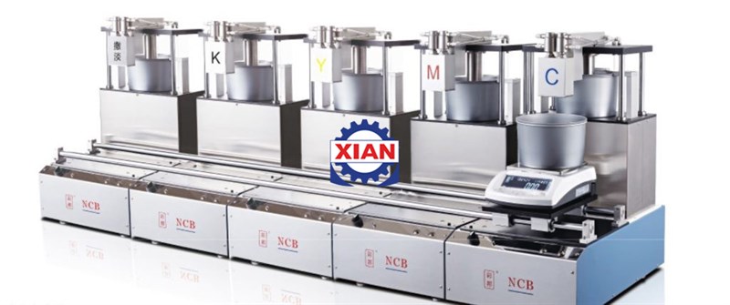 Máy Trộn Màu Mực Tự Động CMYK