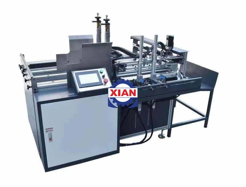 Máy Dán Miếng Thiếc Hộp Cứng Tự Động