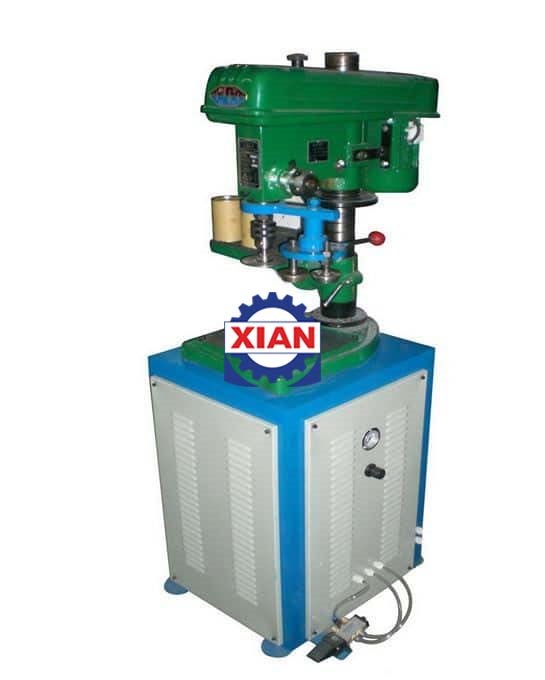 Máy Vê Nắp Thiếc Hộp Tròn Bán Tự Động