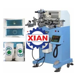 Máy In Lụa In Cốc Giấy