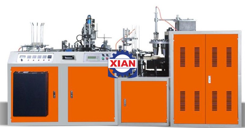 Máy Sản Xuất Ly Giấy Có Quai