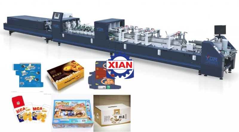 Máy Dán Hộp Giấy YDS-800BTG