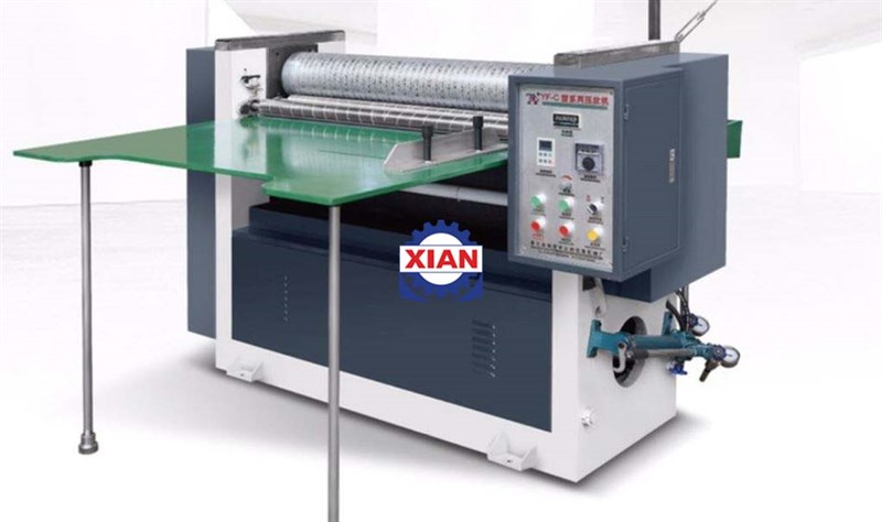 Máy Lăn Vân Trên Giấy Dạng Tờ Rời